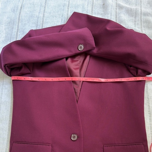 Mort Schrader 60s Dark Wine Colored Blazer - Picture 5 of 12